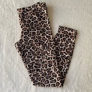 Art Class Leggings Leopard‎ Print Moto Size 10/12 Large
